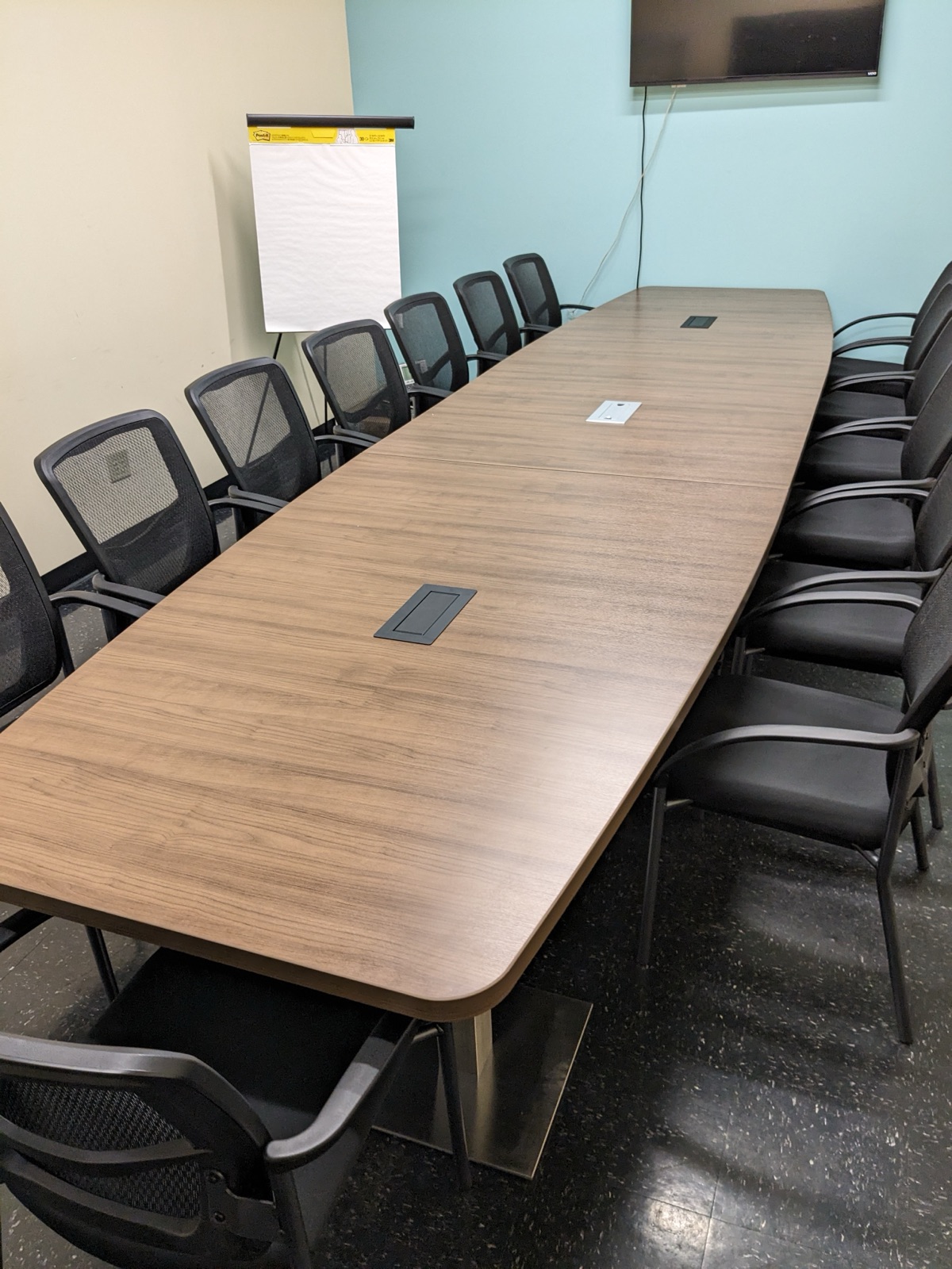 Conference room setup