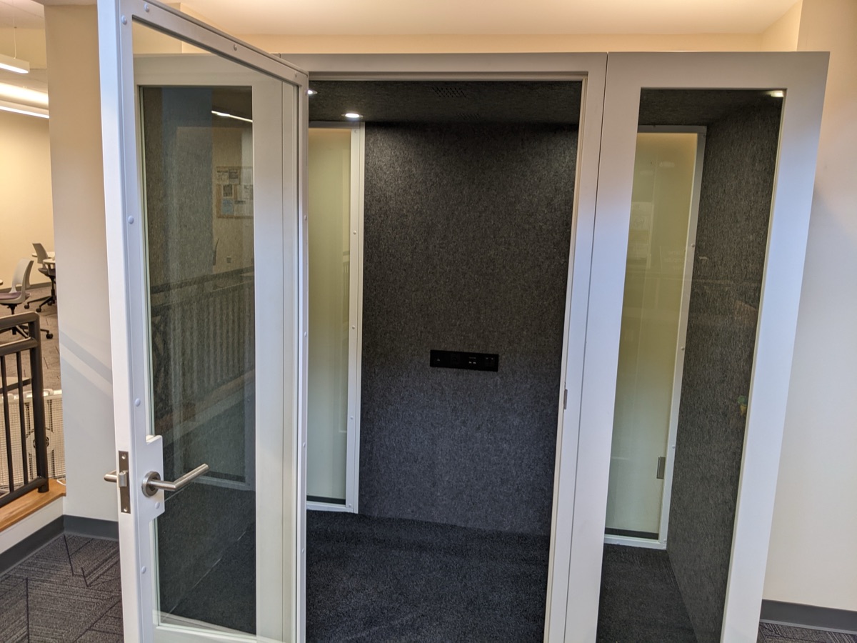 Office privacy phone booth